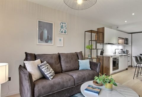 Furnished apartment 1 bedroom in Paris 15th, Rue de Lourmel