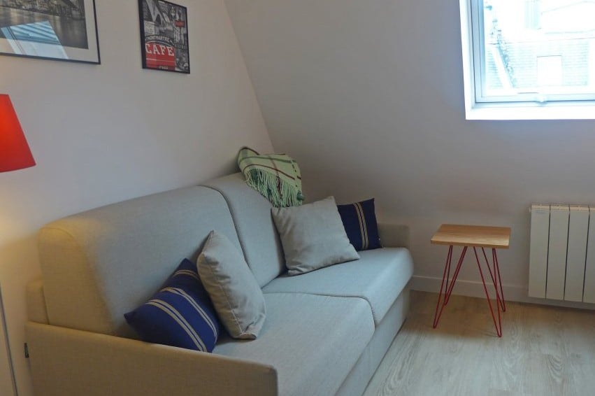 Studio rental in Paris, Rue de Rennes