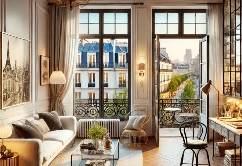 Furnished apartment for rent in the 6th arrondissement of Paris