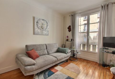Furnished apartment 1 bedroom in Paris 15th, Rue Saint-Lambert