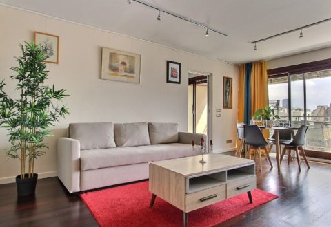 Appartement meublé 2 pièces à Paris 15e, Rue de Lourmel